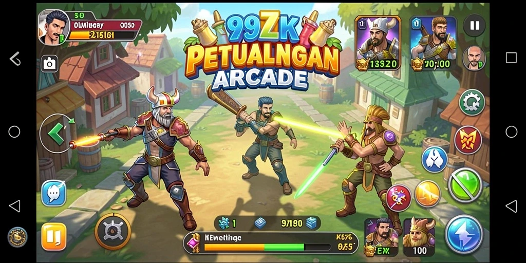 Gameplay seru dan penuh tantangan di 99ZK.