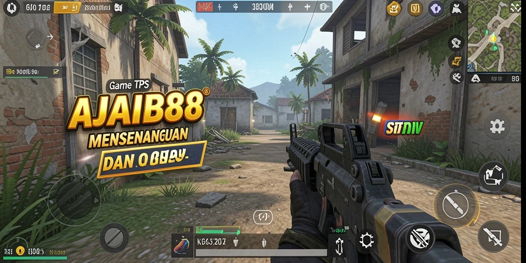 Tampilan seru dari gameplay AJAIB88 saat aksi tembak-menembak berlangsung.