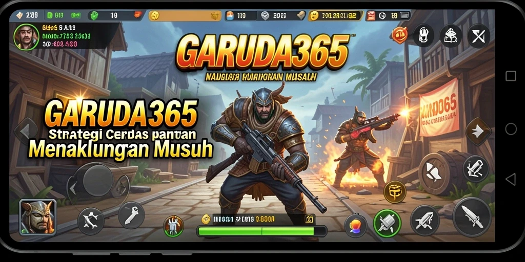 Screenshot dari gameplay intens dan strategis GARUDA365.