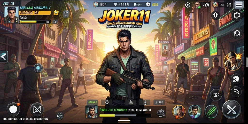Gameplay JOKER11 dengan grafis dan interaksi sosial yang menarik.