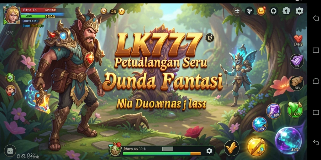 Tangkapan layar menampilkan aksi seru dalam petualangan LK777.