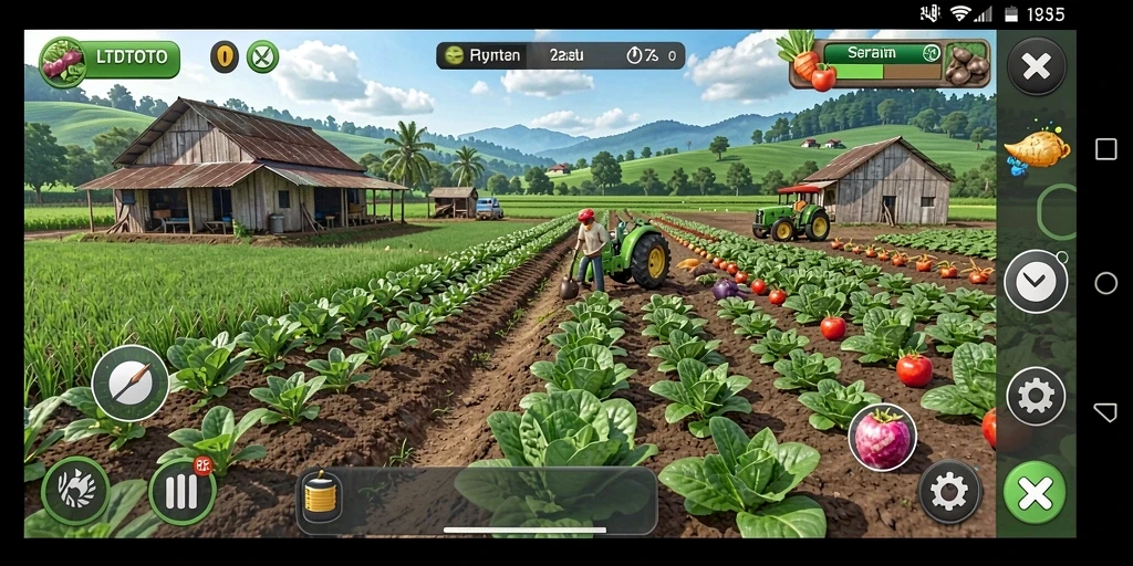 Tampilan gameplay LTDTOTO yang ceria dan penuh warna.