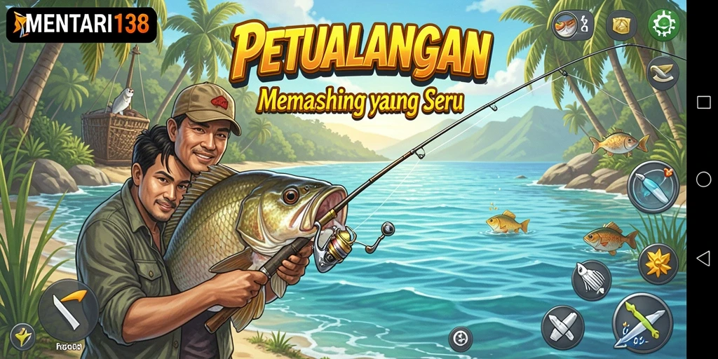 Tangkapan ikan yang sangat realistis dalam gameplay MENTARI138.