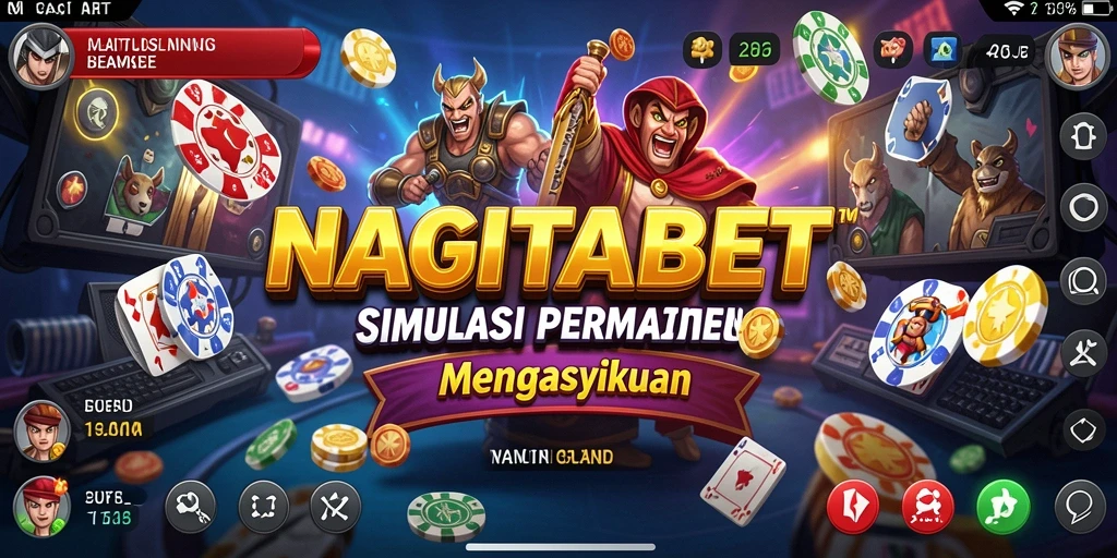 Tampilan gameplay NAGITABET dengan fitur simulasi yang seru.