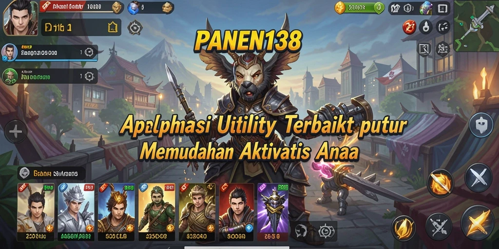 Tampilan antarmuka utama PANEN138 yang sederhana dan fungsional.