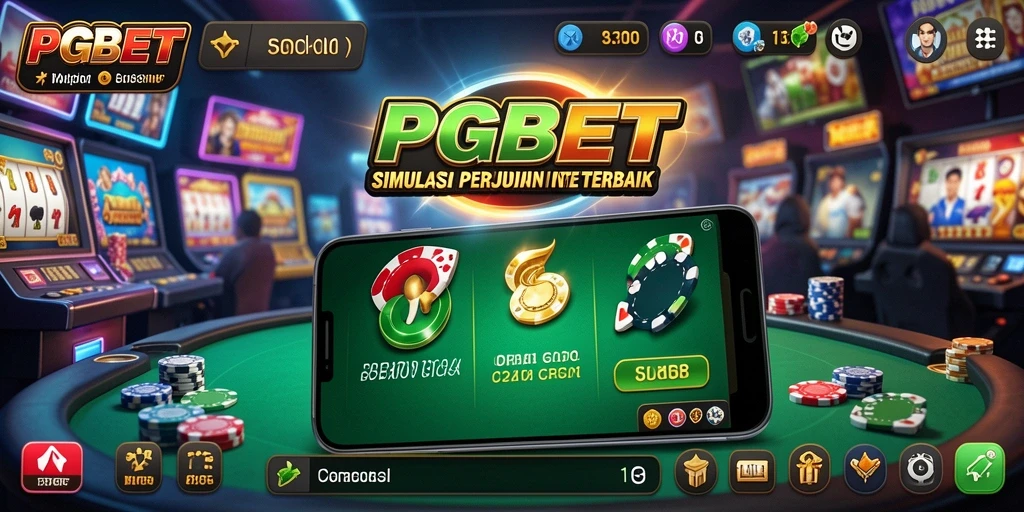 Screenshot gameplay PGBET yang menampilkan suasana kasino virtual.