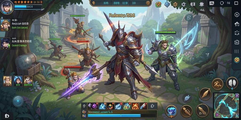 Tampilan menarik gameplay strategi dari RATU303