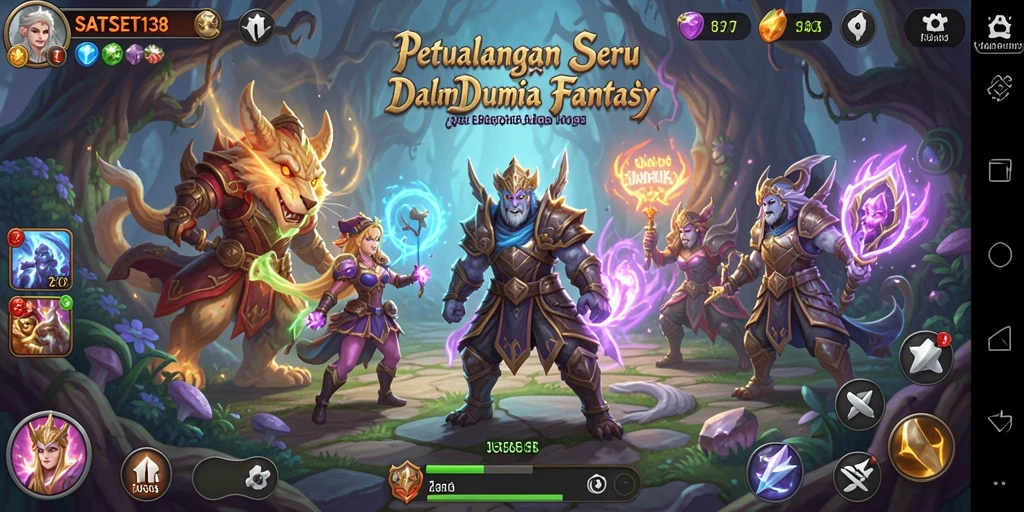 Tampak gameplay SATSET138 dengan petualangan seru dan grafis menawan.