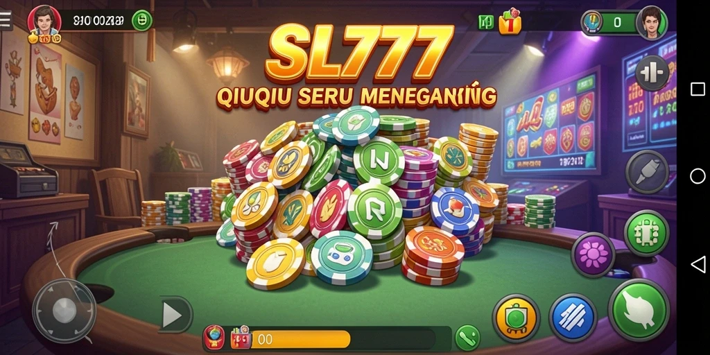 Screenshot gameplay QiuQiu yang menarik dan seru di SL777.