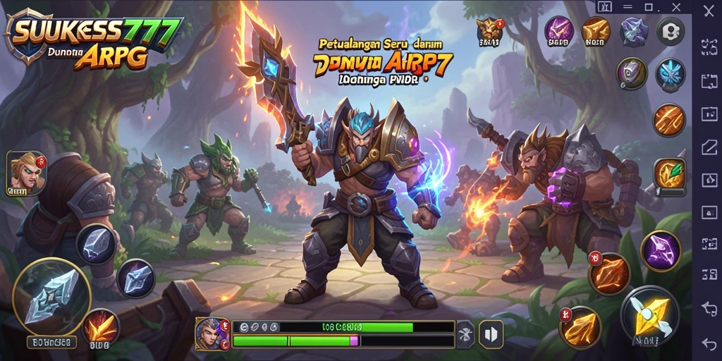 Gameplay seru dan mendebarkan di dunia fantasi ARPG.