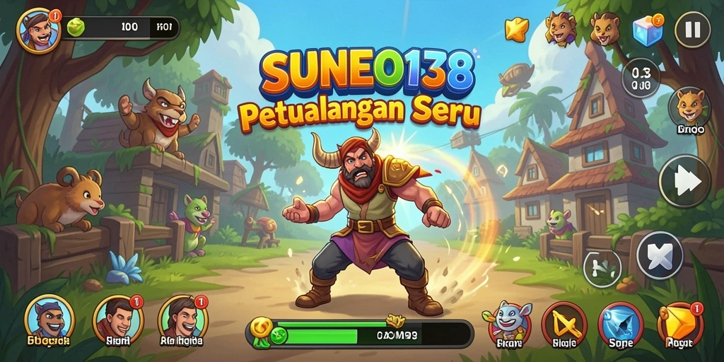 Screenshot yang menampilkan gameplay seru SUNEO138 dengan beragam tantangan.